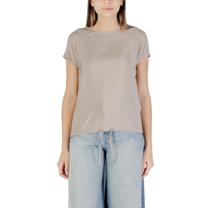 Street One Beige Modal Blouse