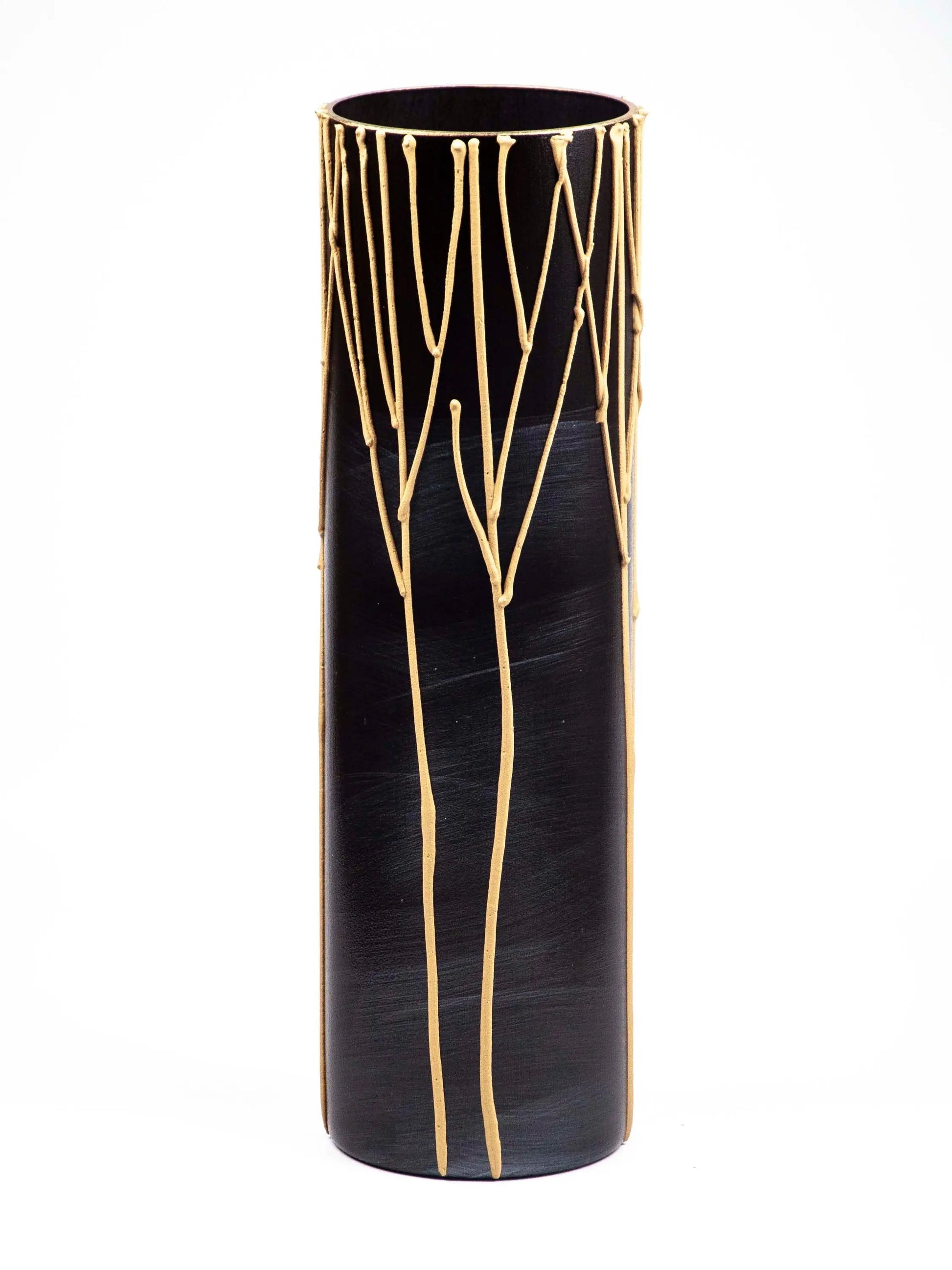 floor burgundy art decorative glass vase 7017/400/sh268 Coffee Aion