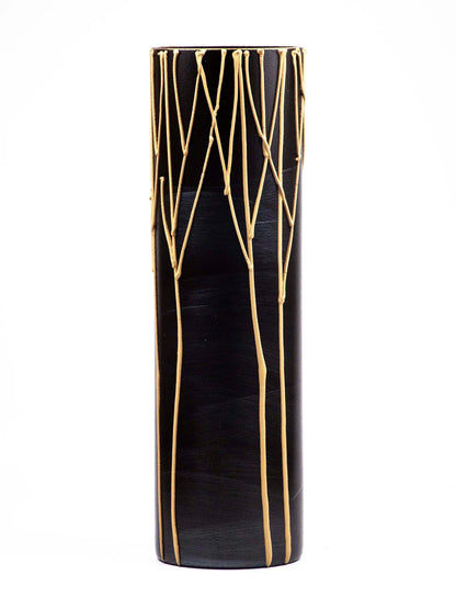 floor burgundy art decorative glass vase 7017/400/sh268 Coffee Aion
