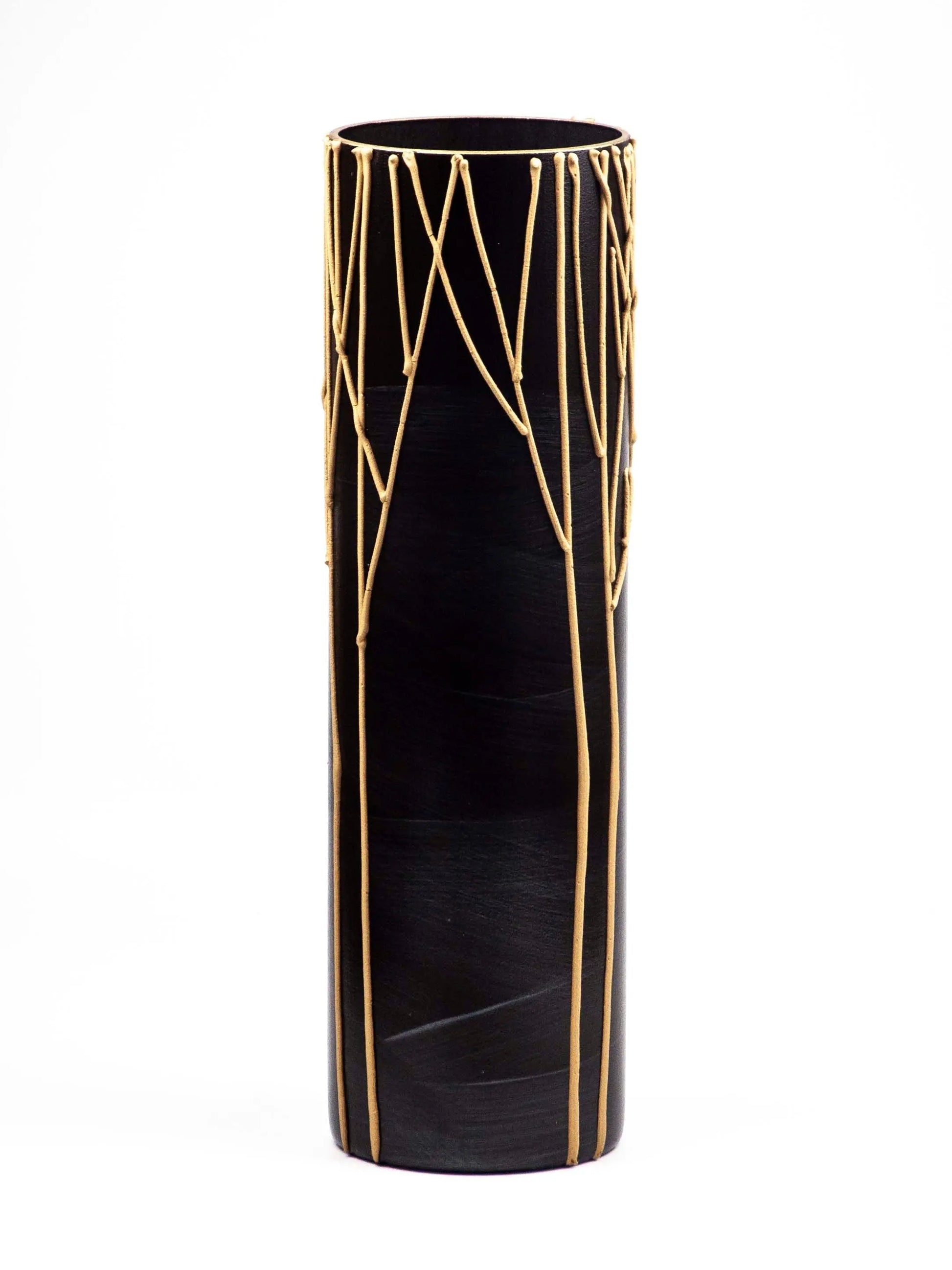 floor burgundy art decorative glass vase 7017/400/sh268 Coffee Aion