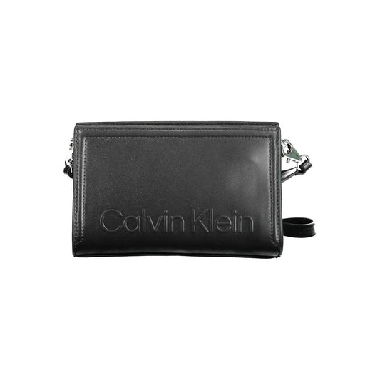 Calvin Klein Black Polyester Women Handbag