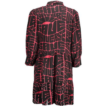 Desigual Black Viscose Women Dress