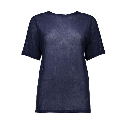 Gant Blue Linen Sweater
