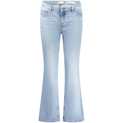 Guess Jeans Light Blue Cotton Women Jeans