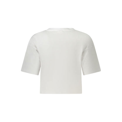 Fila White Cotton Tops & T-Shirt