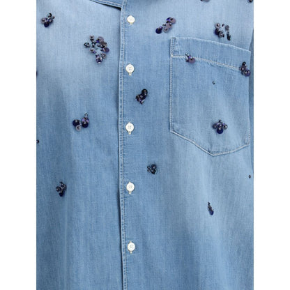 Fabiana Filippi Short sleeve denim Shirt