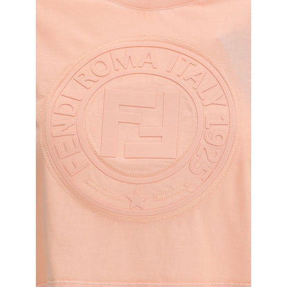 Fendi Cropped T-Shirt