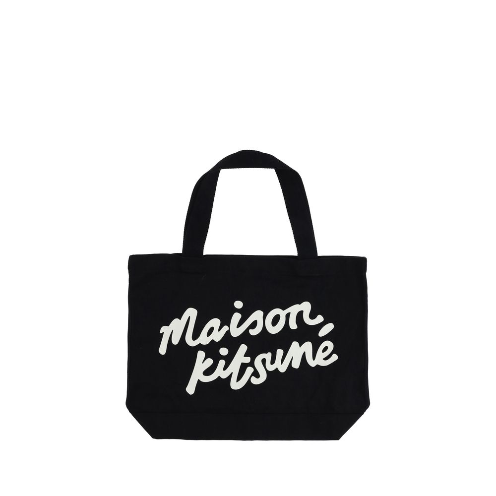 Maison Kitsuné Maison Kitsune Handwriting Tote Bag