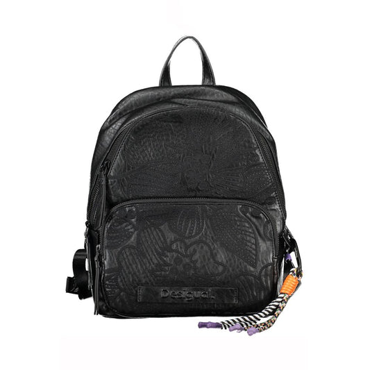 Desigual Black Polyethylene Backpack
