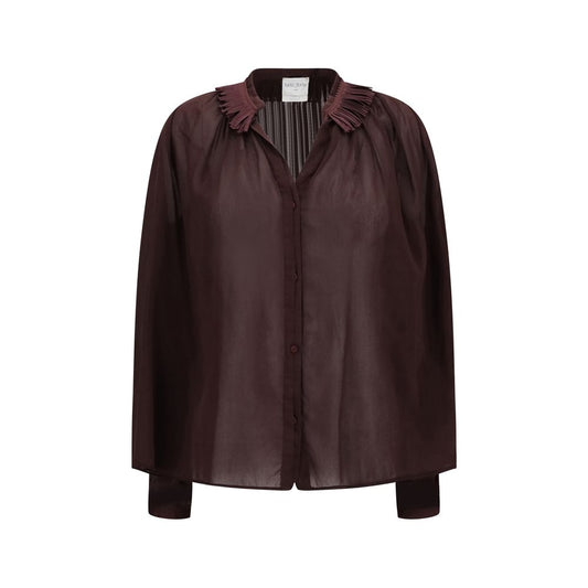 Forte_Forte Shirt with fringed collar