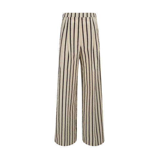 Forte_Forte Striped wide leg Pants