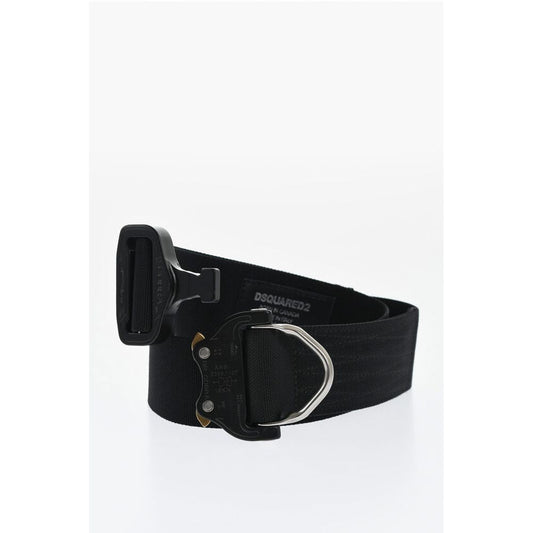 Dsquared² Solid Color Technical Fabric Belt 45mm