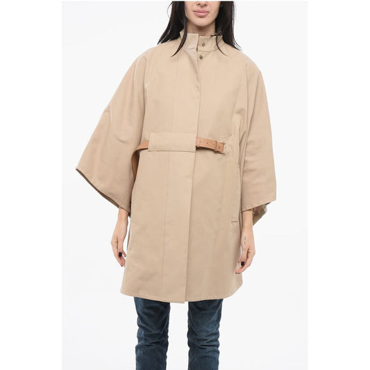 Max Mara Cotton BERTO Cape with Belt