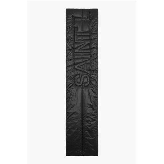 Saint Laurent Solid Color Padded Nylon Scarf
