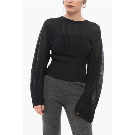 Stella McCartney Ribbed Viscose Blend Sweater
