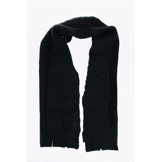 Maison Margiela MM6 Braided Wool Blend Scarf