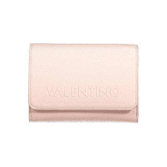 Mario Valentino Pink Polyethylene Wallet