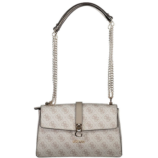 Guess Jeans Gray Polyethylene Handbag