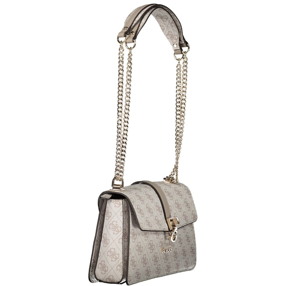 Guess Jeans Gray Polyethylene Handbag