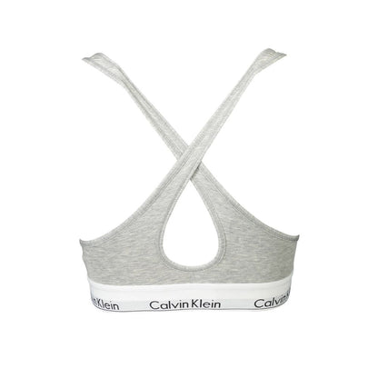 Calvin Klein Brown Cotton Women Bralette
