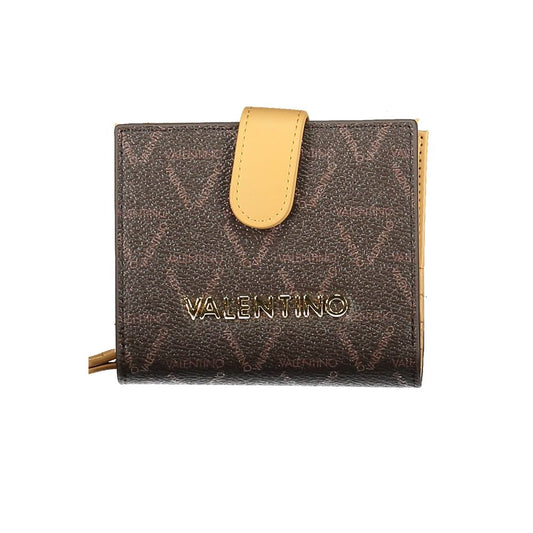 Mario Valentino Brown Polyethylene Women Wallet