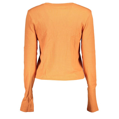 Calvin Klein Orange Cotton Tops & T-Shirt