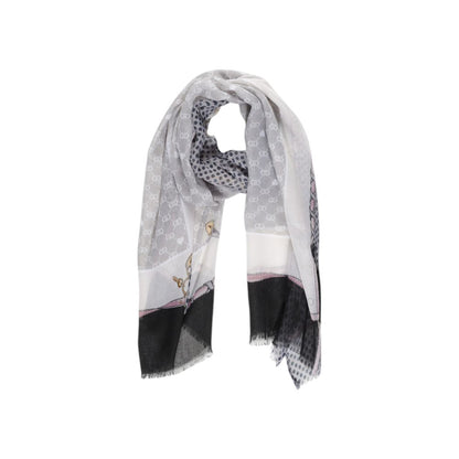 Liu Jo Black Polyester Scarf