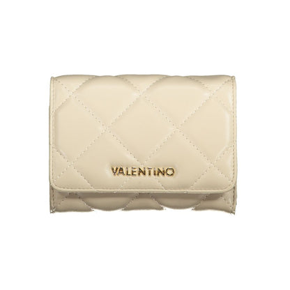 Mario Valentino Beige Polyethylene Wallet