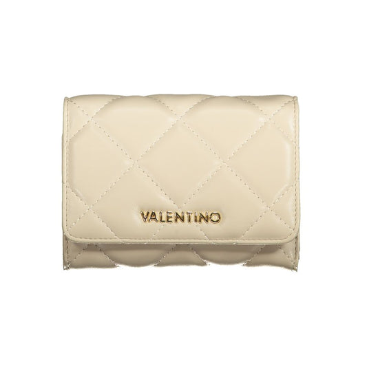 Mario Valentino Beige Polyethylene Wallet