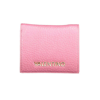 Mario Valentino Pink Polyethylene Wallet