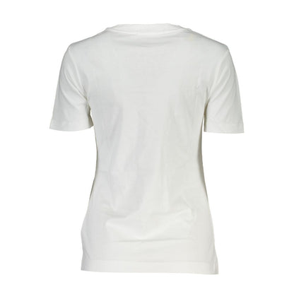 Calvin Klein White Cotton Women TShirt