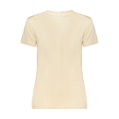 Calvin Klein Beige Cotton Tops & T-Shirt