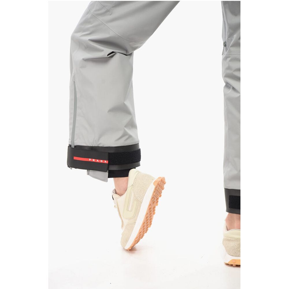 Prada Goretex Tech Pants with Logoed Hems