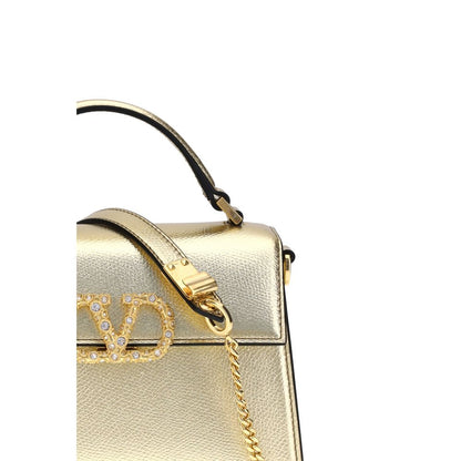 Valentino Garavani Metallic garnet mini Handbag