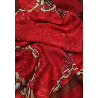 Liu Jo Red Polyester Scarf