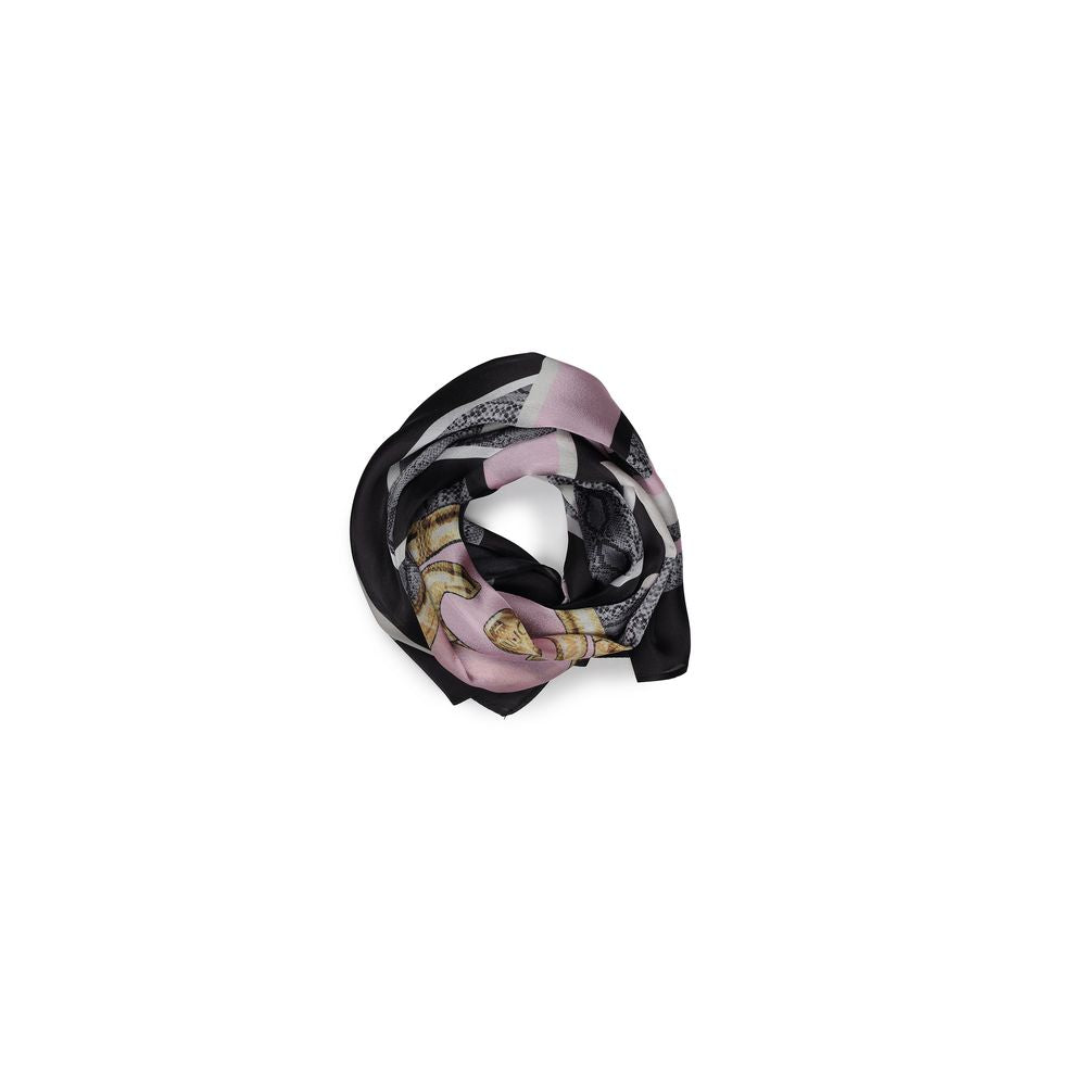 Liu Jo Black Polyester Scarf