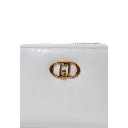 Liu Jo White Artificial Leather Wallet