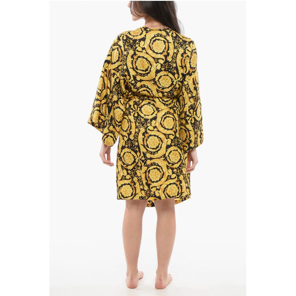 Versace Silk Barocco Robe