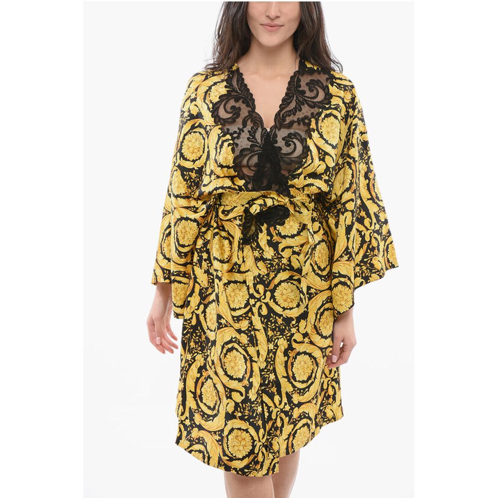Versace Silk Barocco Robe