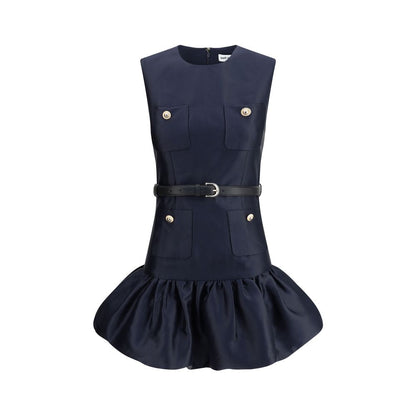 Self-Portrait Taffeta Short Dress