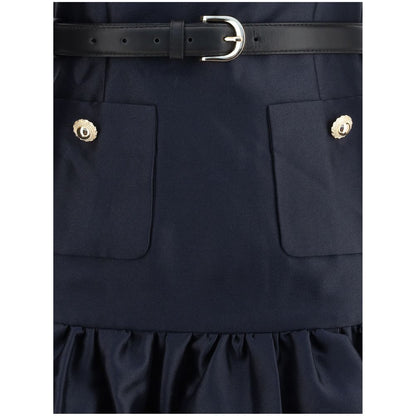 Self-Portrait Taffeta Short Dress