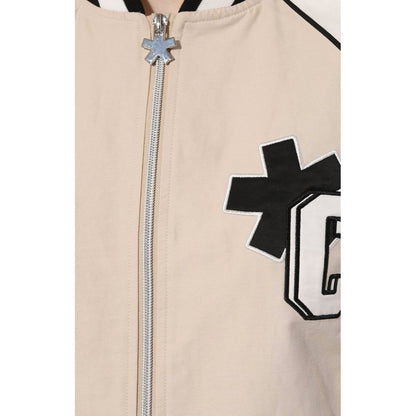 Comme Des Fuckdown Beige Cotton Jackets & Coat
