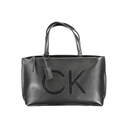 Calvin Klein Black Polyethylene Handbag