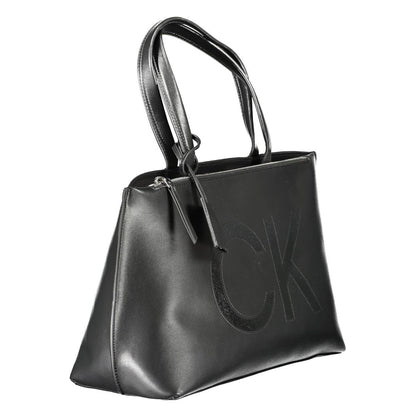 Calvin Klein Black Polyethylene Handbag