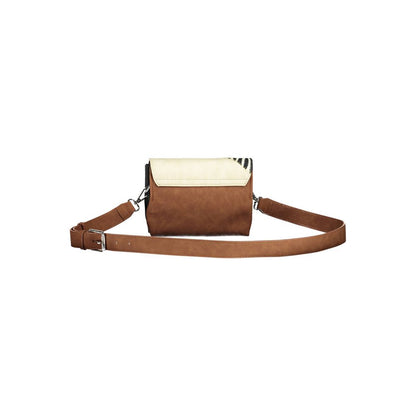 Desigual Brown Polyethylene Handbag
