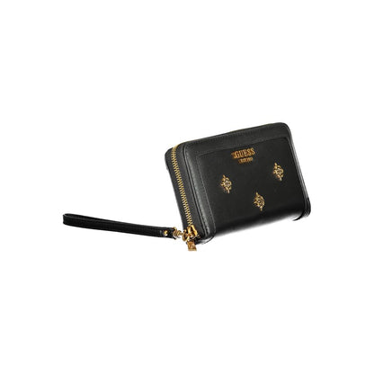 Guess Jeans Black Polyethylene Wallet