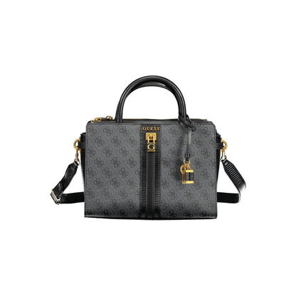 Guess Jeans Black Polyethylene Handbag