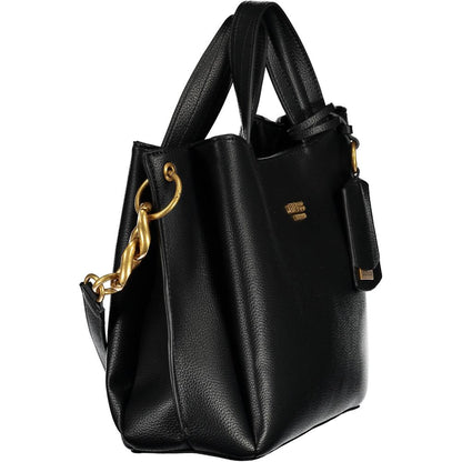 Guess Jeans Black Polyethylene Handbag