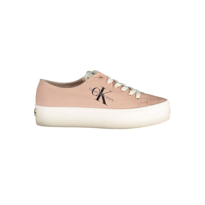 Calvin Klein Pink Cotton Sneaker
