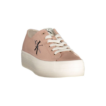 Calvin Klein Pink Cotton Sneaker